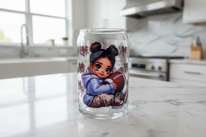 Football Cutie - UVDTF Wrap for cups/hard surfaces sticker