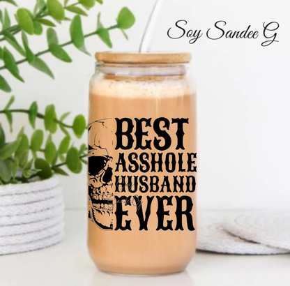 Best Asshole Husband Ever - UVDTF decal for cups/hard surfaces sticker