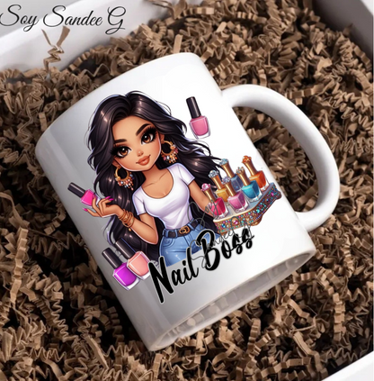 Nail Boss Cutie - UVDTF Decal for cups/hard surfaces sticker