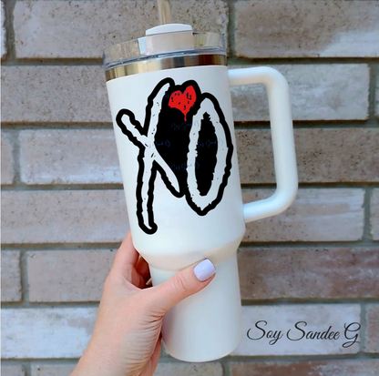 XO Hugs & Kisses - UVDTF Decal for cups/hard surfaces