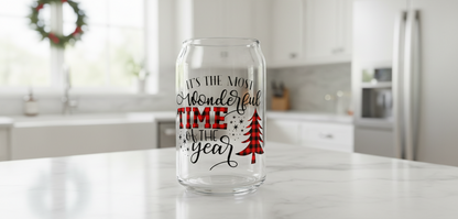 Merry Christmas Plaid - UVDTF Wrap for cups/hard surfaces sticker