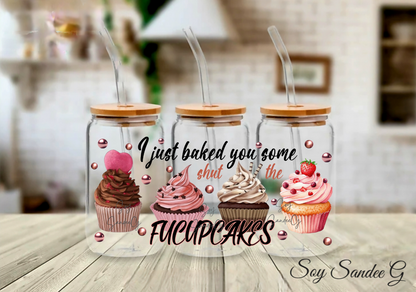 I just baked you some... - UVDTF Wrap for cups/hard surfaces sticker