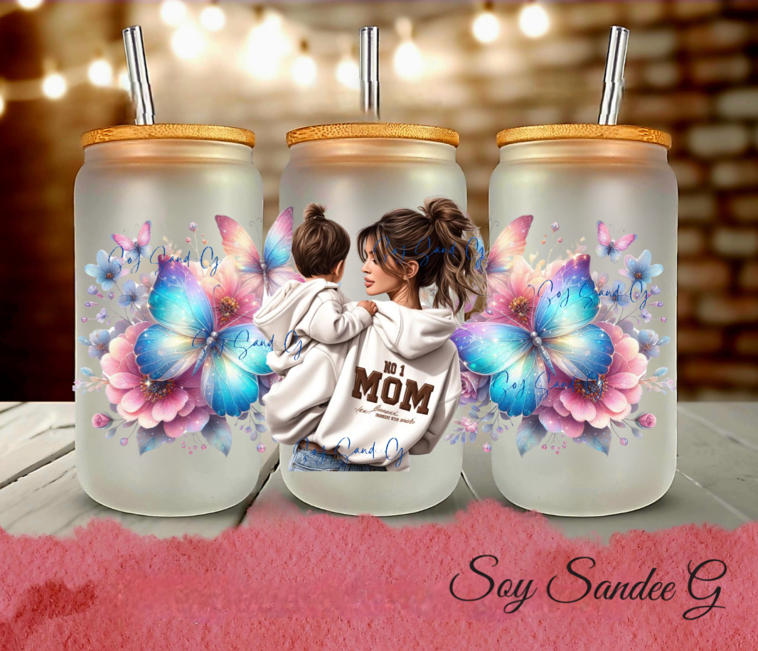 Mom & Daughter - UVDTF Wrap for cups/hard surfaces sticker