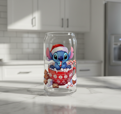 Adhesivo UVDTF con puntada en taza