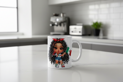 Mexican Cutie - UVDTF Decal for cups/hard surfaces sticker