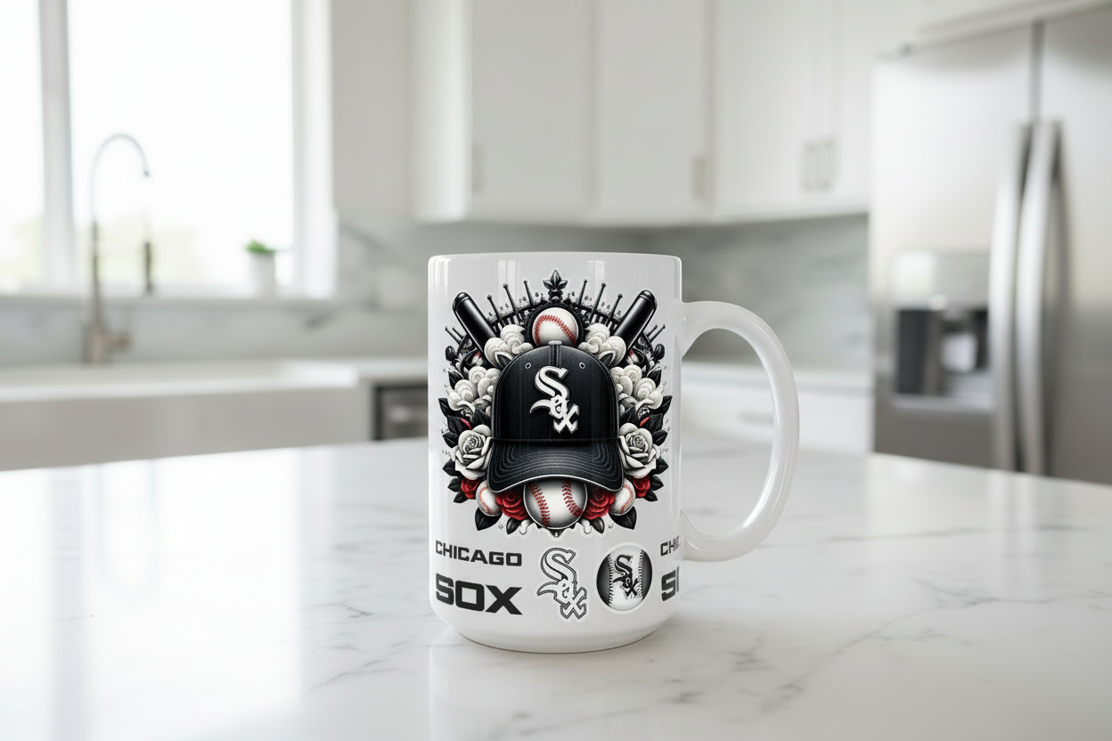 Chicago White Sox #3 - UVDTF Wrap for cups/hard surfaces sticker