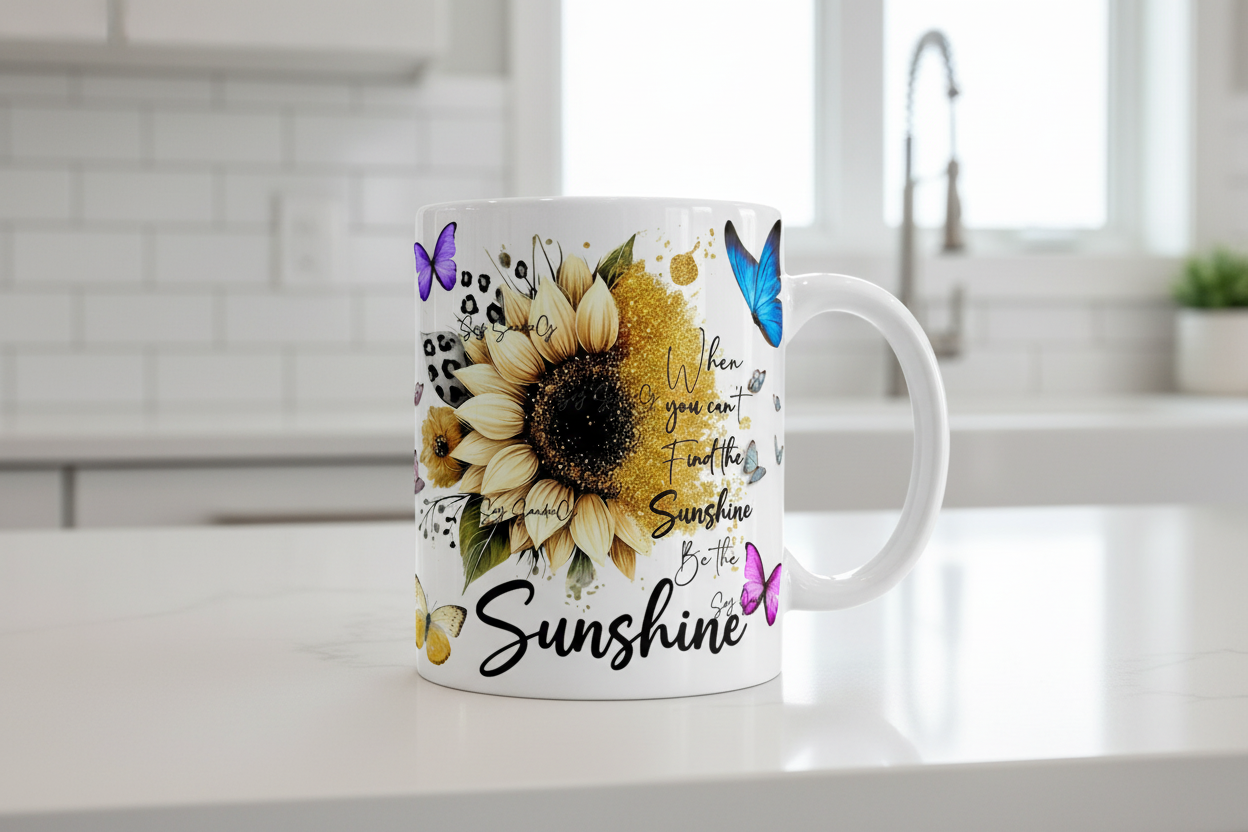 Sunshine - UVDTF Decal for cups/hard surfaces sticker