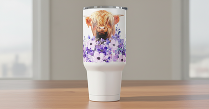 Highland Cow #6 - UVDTF Wrap for cups/hard surfaces sticker