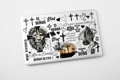 El Señor (The Man) - UVDTF Wrap for cups/hard surfaces sticker