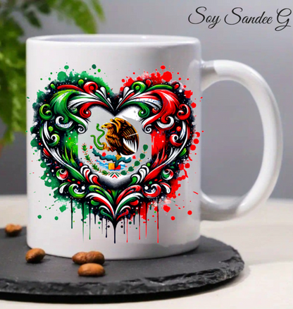 Mexican Heart - UVDTF Decal for cups/hard surfaces