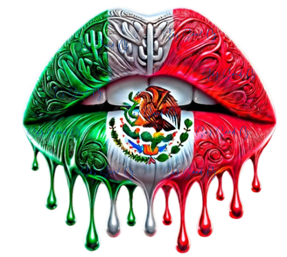 Mexican Lips - UVDTF Decal for cups/hard surfaces