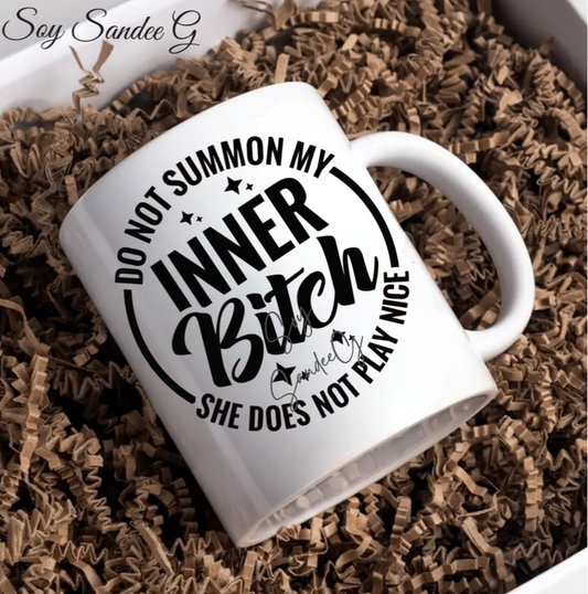 Inner Bitch - UVDTF Decal for cups/hard surfaces sticker