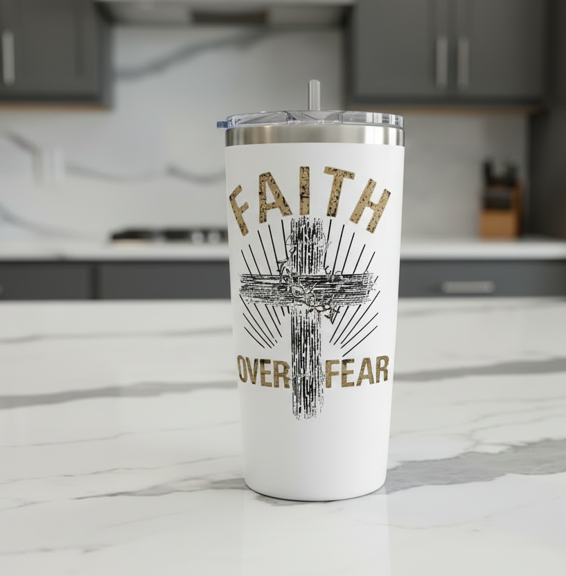 El amor es paciente - Calcomanía UVDTF de Cross