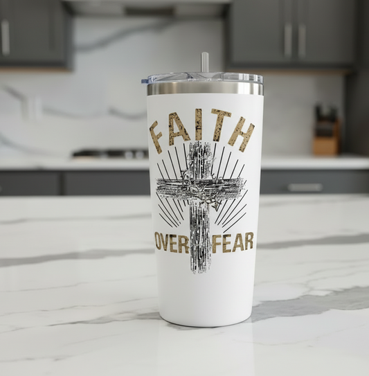 El amor es paciente - Calcomanía UVDTF de Cross