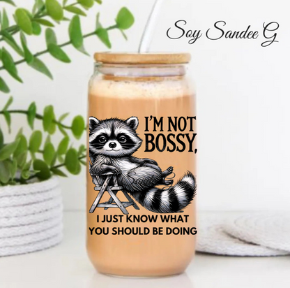 I'm Not Bossy - UVDTF Decal for cups/hard surfaces sticker