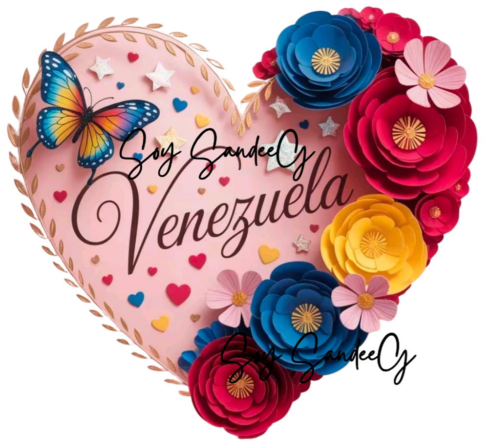 Venezuela Heart - UVDTF Decal for cups/hard surfaces sticker
