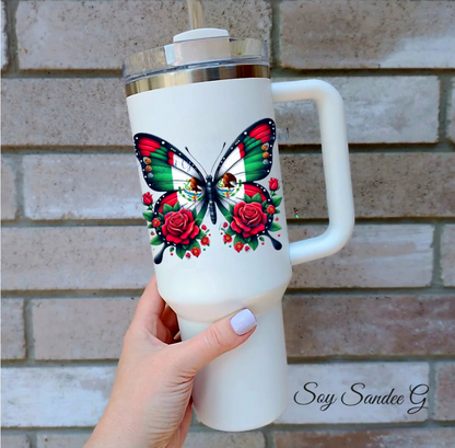 Mexican Butterflies - UVDTF Wrap for cups/hard surfaces