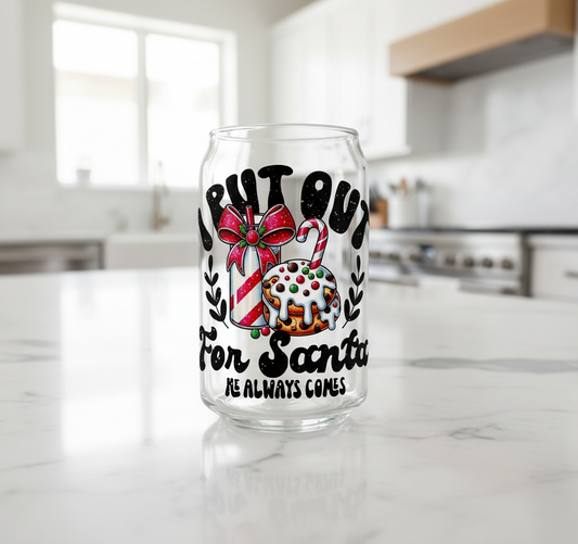 I Put Out For Santa #2 - UVDTF Decal for cups/plates/hard surfaces sticker