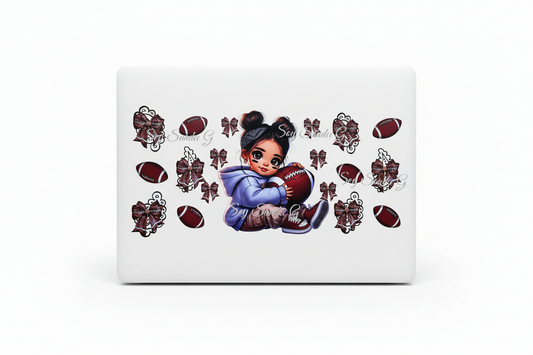 Football Cutie - UVDTF Wrap for cups/hard surfaces sticker