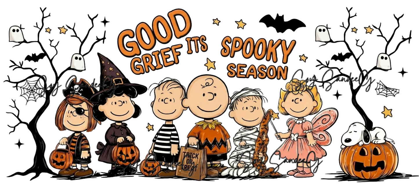 Envoltura UVDTF de Charlie Brown