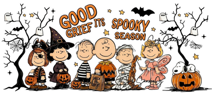 Envoltura UVDTF de Charlie Brown