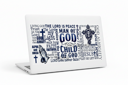 Man of God - UVDTF Wrap for cups/hard surfaces sticker