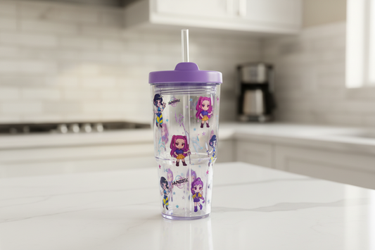 Huntrix Minis - UVDTF Wrap for cups/hard surfaces sticker