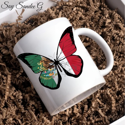 Mexican Butterfly #2 - UVDTF Decal for cups/hard surfaces sticker