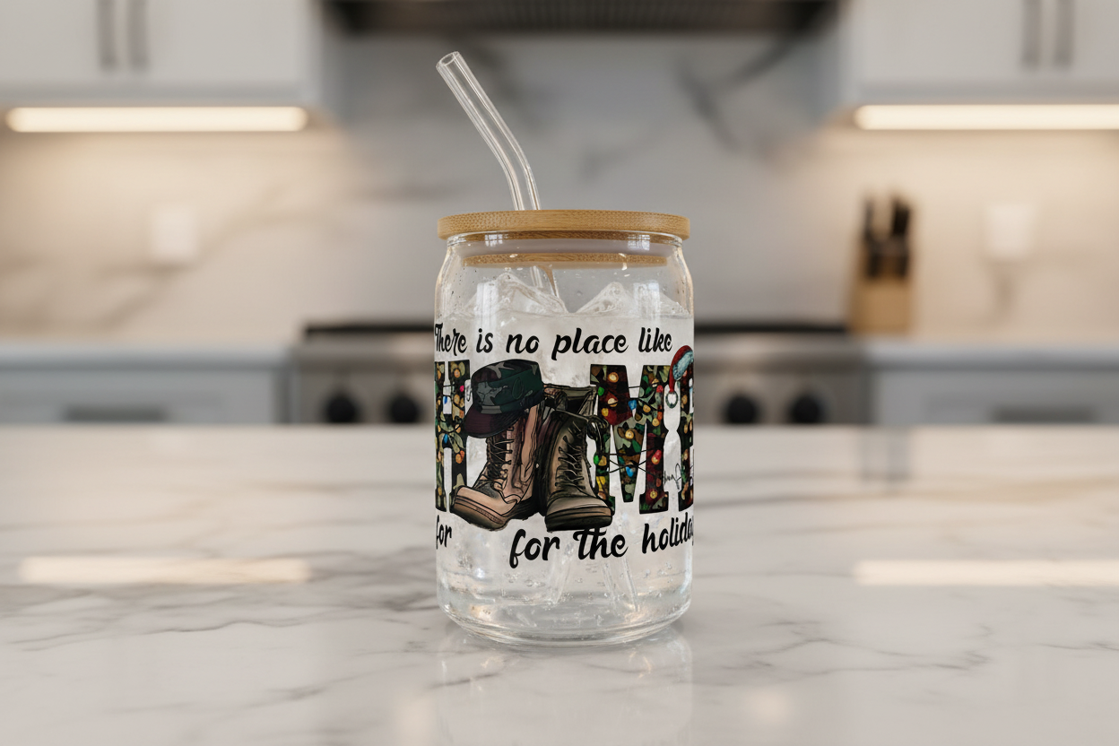 There is no place Soldier - UVDTF Wrap for cups/hard surfaces sticker
