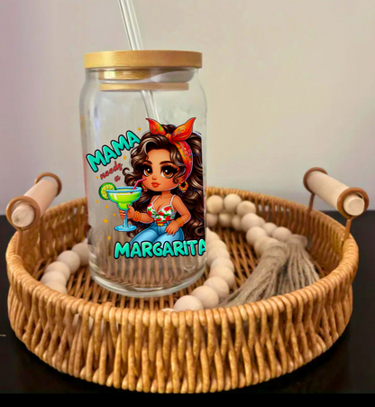 Mama needs a Margarita - UVDTF Decal for cups/hard surfaces