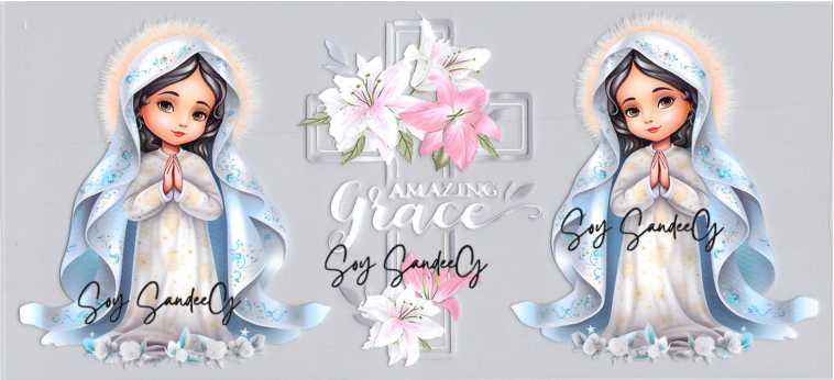 Amazing Grace - UVDTF wrap for cups/hard surfaces sticker