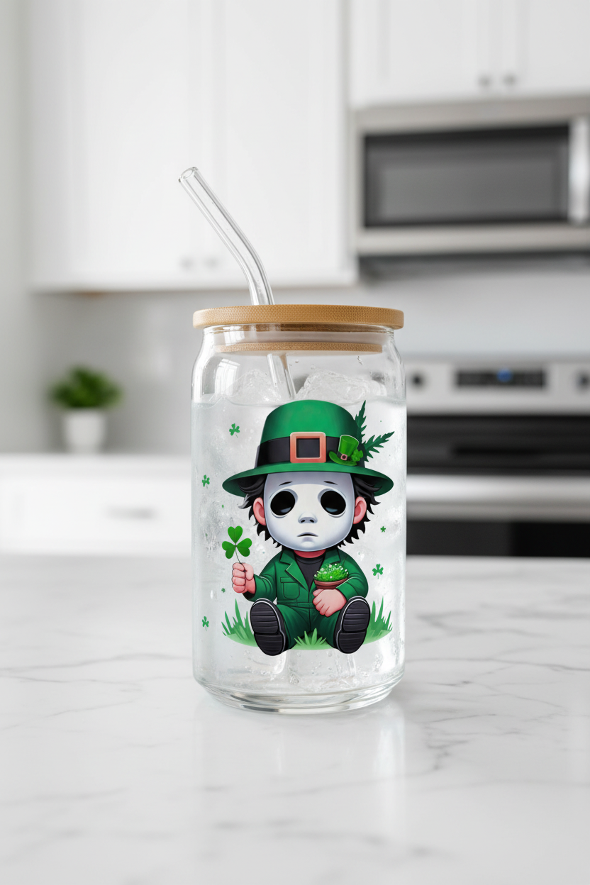 Calcomanía UVDTF de Jason irlandés