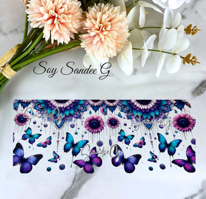 Sunflowers & Butterflies  - UVDTF Wrap for cups/hard surfaces sticker