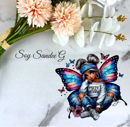 Petty When Provoked - UVDTF Decal for cups/hard surfaces sticker