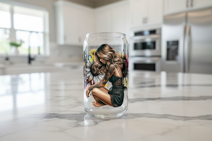 Just Breathe Sunflowers - UVDTF Wrap for cups/hard surfaces sticker