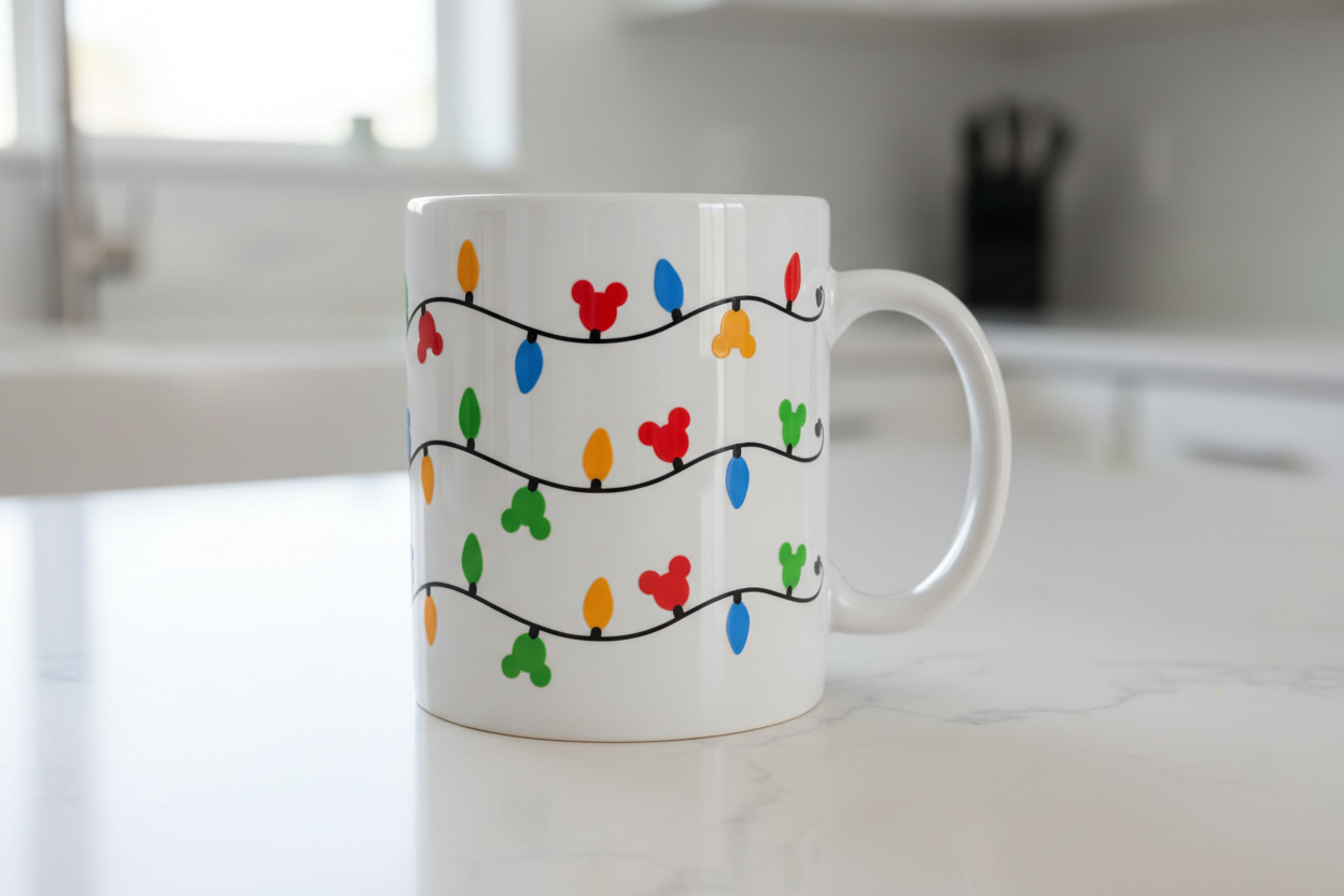 Christmas Magical Lights - UVDTF Wrap for cups/hard surfaces sticker