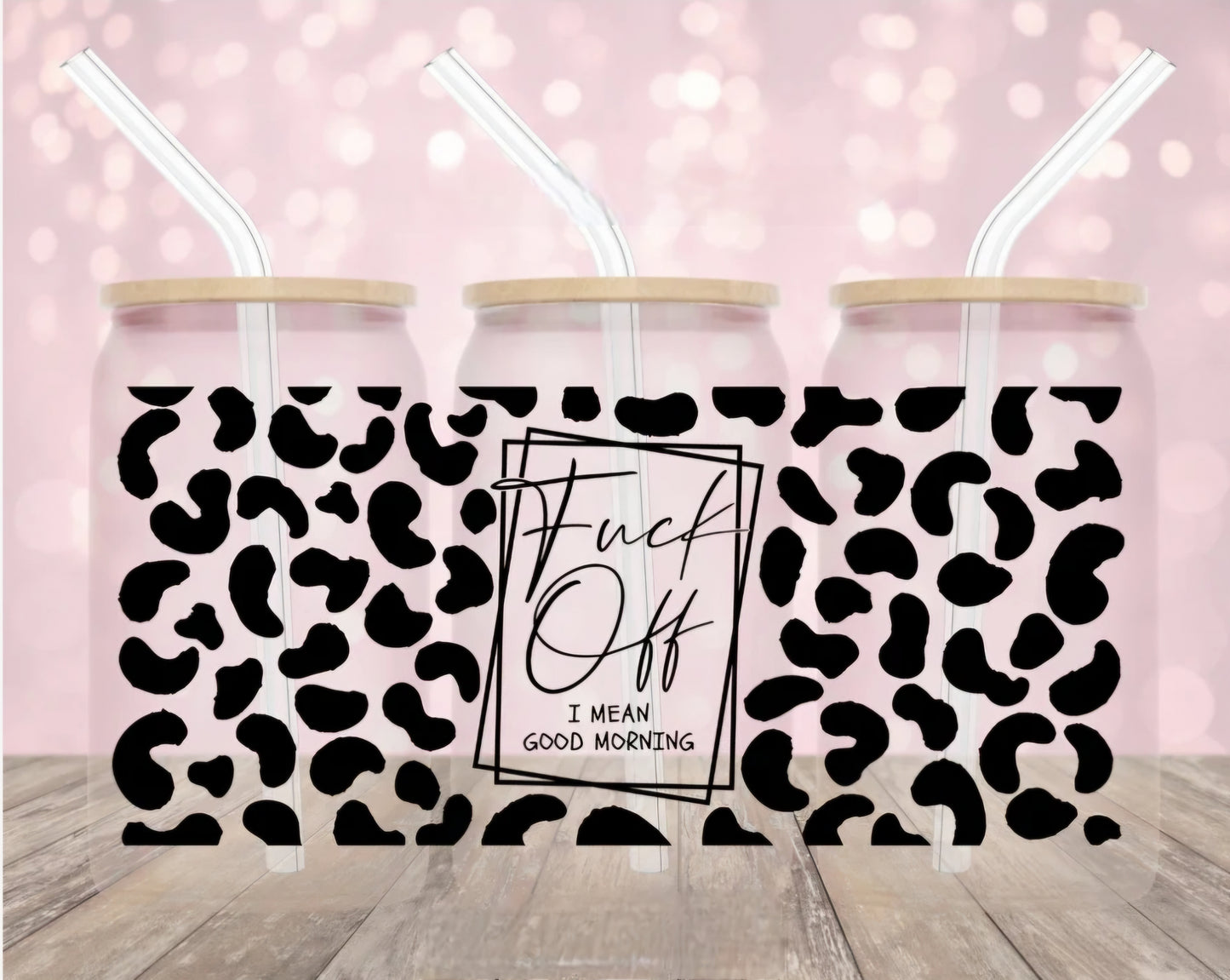 F-Off - UVDTF Wrap for cups/hard surfaces sticker