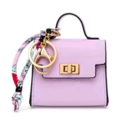 Mini Square Keychain Bag Accessory