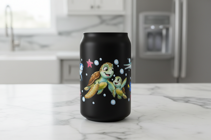 Crush Turtles - UVDTF Wrap for cups/hard surfaces sticker