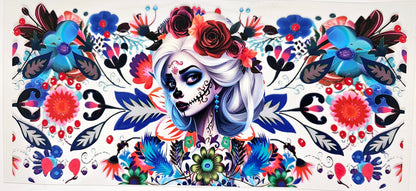 Día de los Muertos White Beauty - UVDTF Wrap