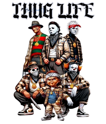 Thug Life Chicano - UVDTF Decal for cups/hard surfaces sticker