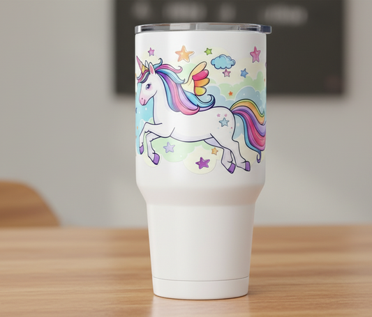 Unicorn - UVDTF Wrap for cups/hard surfaces sticker