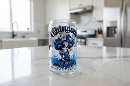 Halloween Chingona - UVDTF Wrap for cups/hard surfaces sticker