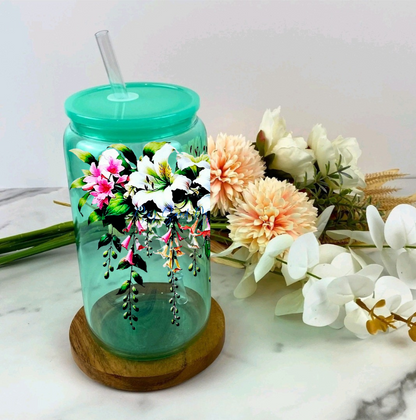 Flower Garland - UVDTF wrap for cups/hard surfaces