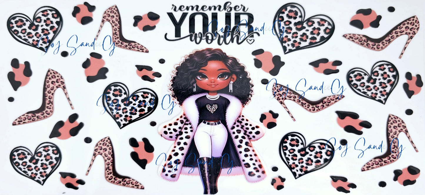 Recuerde su valor Envoltura UVDTF