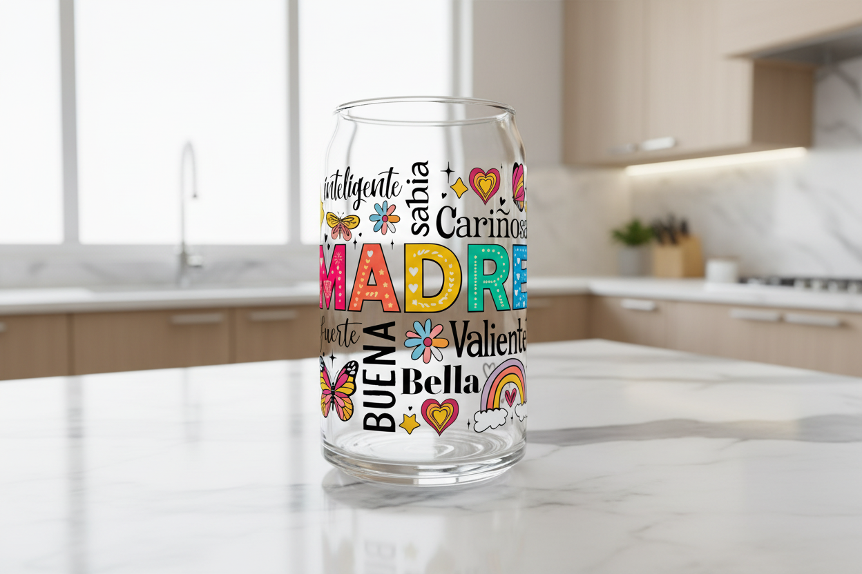 Colorful Madre - UVDTF Decal for cups/hard surfaces sticker