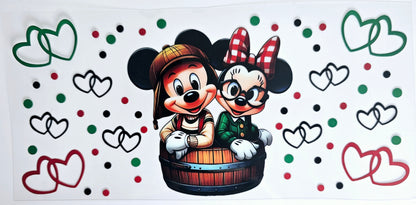 Chavo & Chilindrina - UVDTF Wrap for cups/hard surfaces sticker