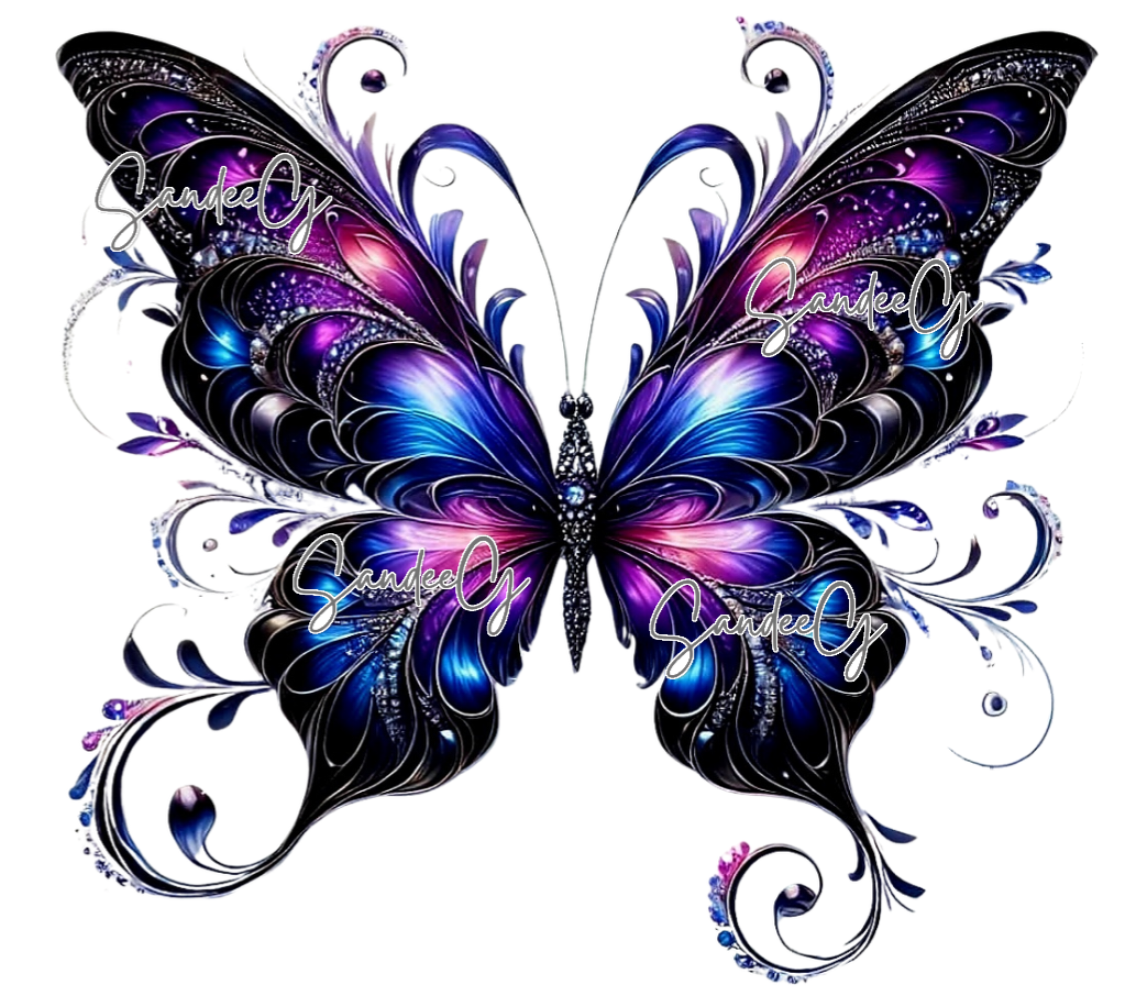 Butterfly #11 - UVDTF Decal for cups/hard surfaces sticker