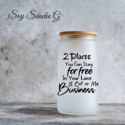 Out of my Business - UVDTF Decal for cups/hard surfaces sticker