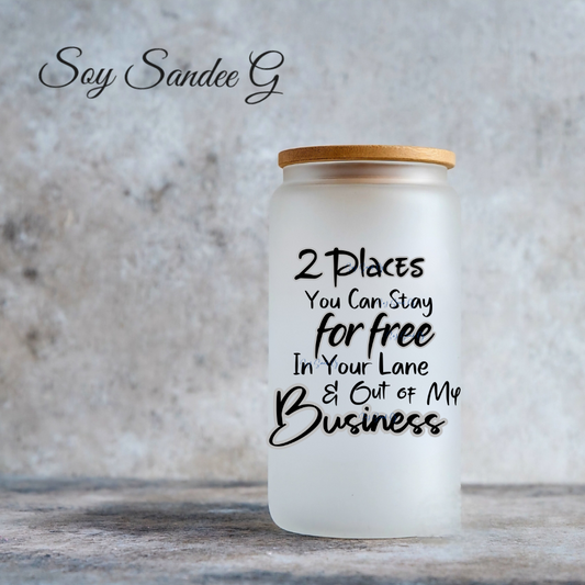 Out of my Business - UVDTF Decal for cups/hard surfaces sticker